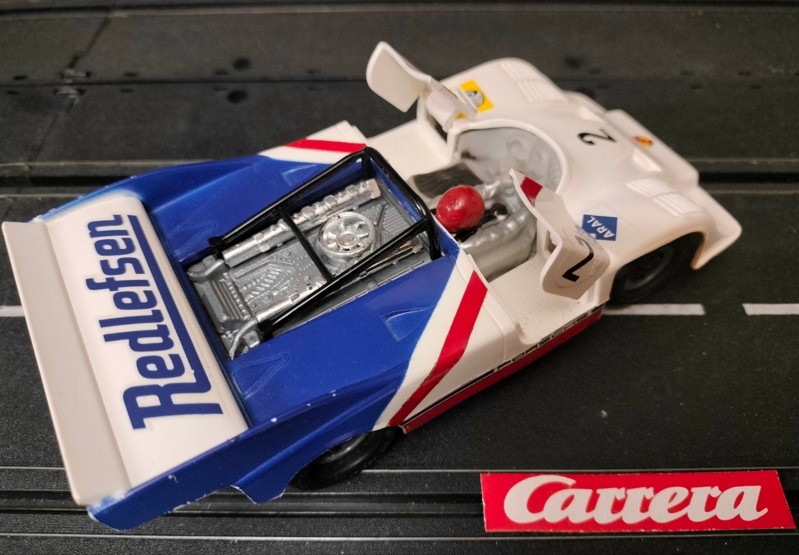 Carrera Universal raceauto Porsche turbo Redlefsen nr.40476, Kinderen en Baby's, Speelgoed | Racebanen, Elektrisch, Carrera, Ophalen of Verzenden