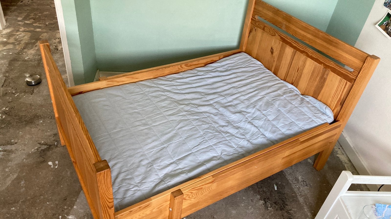 Meegroeibed , gratis op te halen (alleen deze week), Ophalen, Gebruikt, 70 tot 85 cm, Lattenbodem