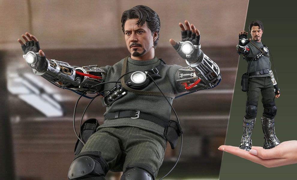 Hot Toys Iron Man Tony Stark Mech Test Deluxe MMS582, West Campus 1 76863 Herxheim (DE), Actiefiguur of Pop, Heo GmbH, Nieuw