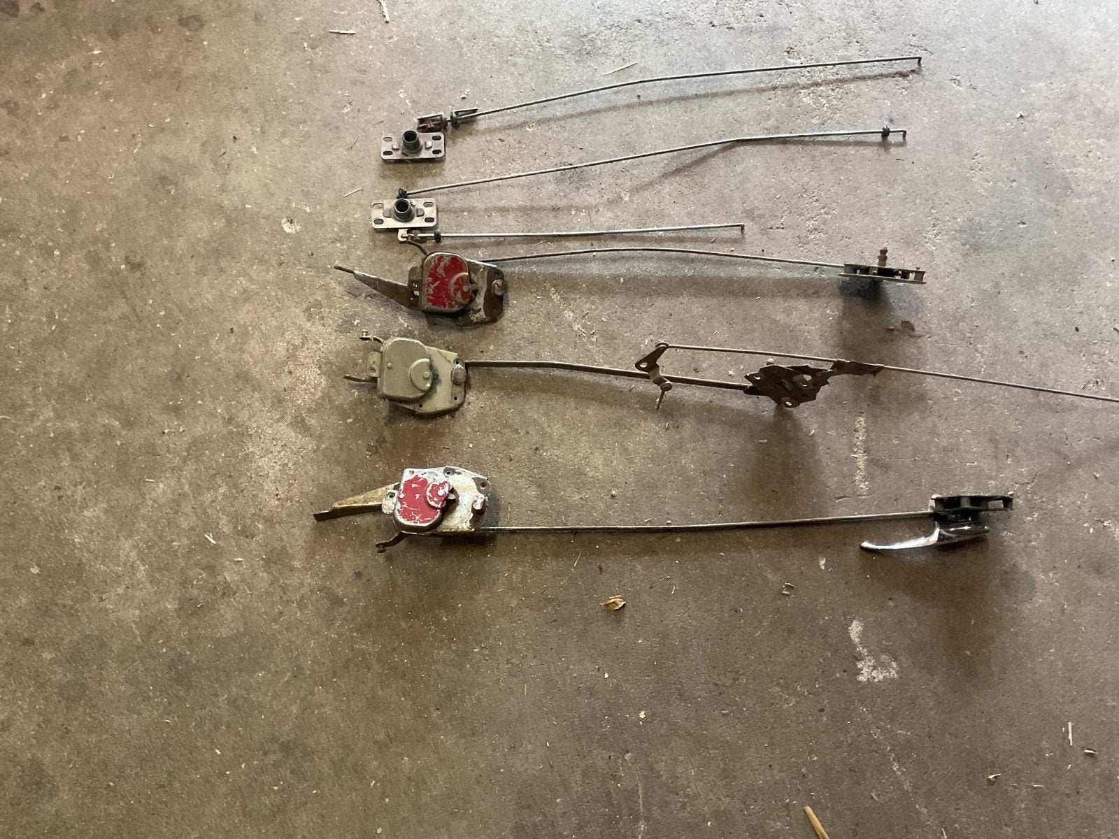 Raammechanismen en deurhendels ,volvo amazon twee deurs,, Ophalen of Verzenden, Gebruikt, Oldtimer onderdelen