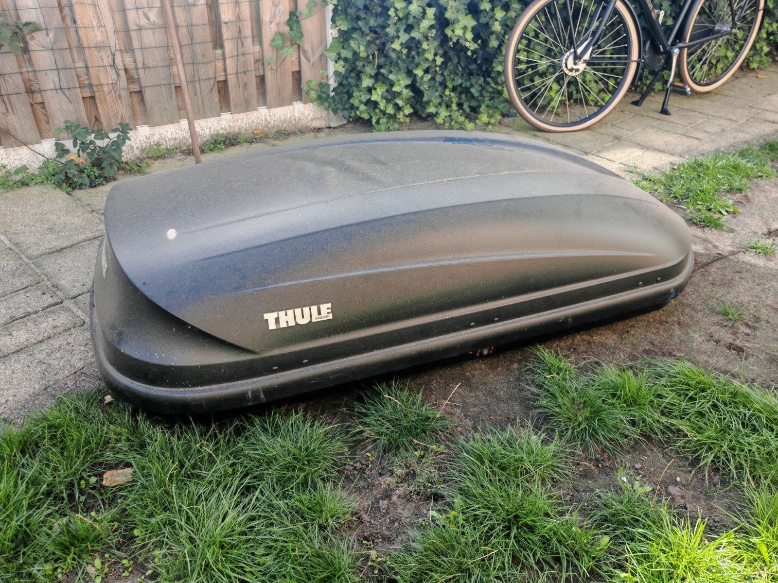 Thule Pacific 200 dakkoffer - 410 liter, Auto diversen, Ophalen, Gebruikt