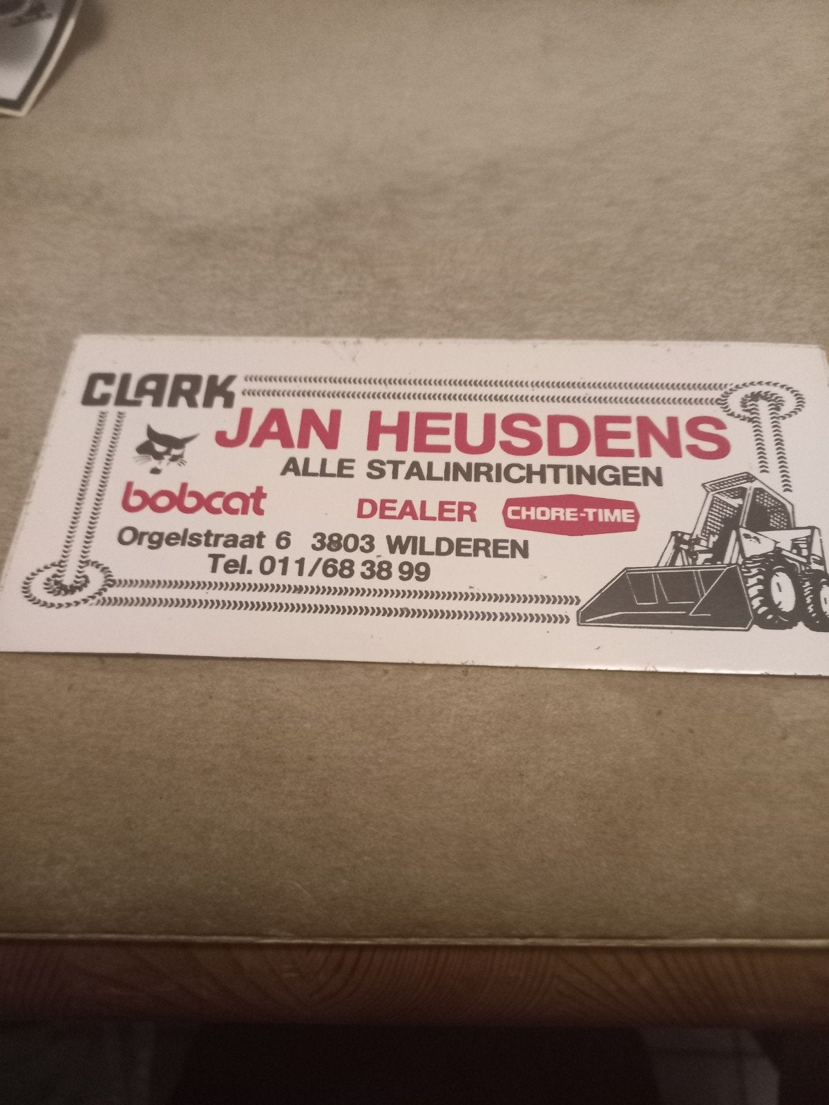 Bobcat Wiellader/Shovel - Jan Heusdens Dealer, Ophalen of Verzenden