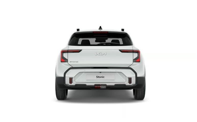 Kia Stonic 1.0 T-GDi MHEV DynamicLine | Lichtsensor | Aircon, Auto's, Kia, Voorwielaandrijving, Stof, 116 pk, Wit