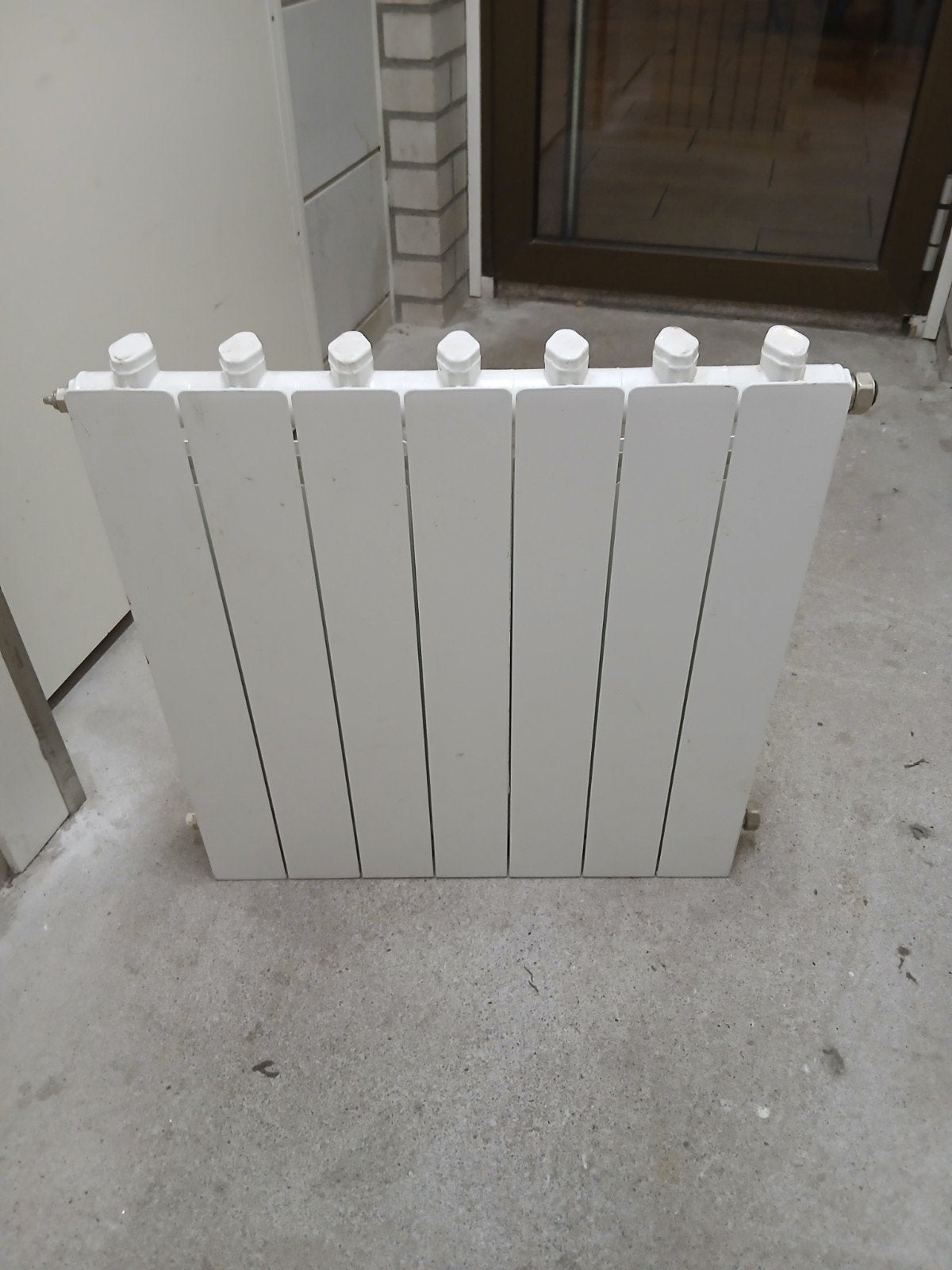 Witte radiator, gebruikt maar in goede staat, Ophalen of Verzenden