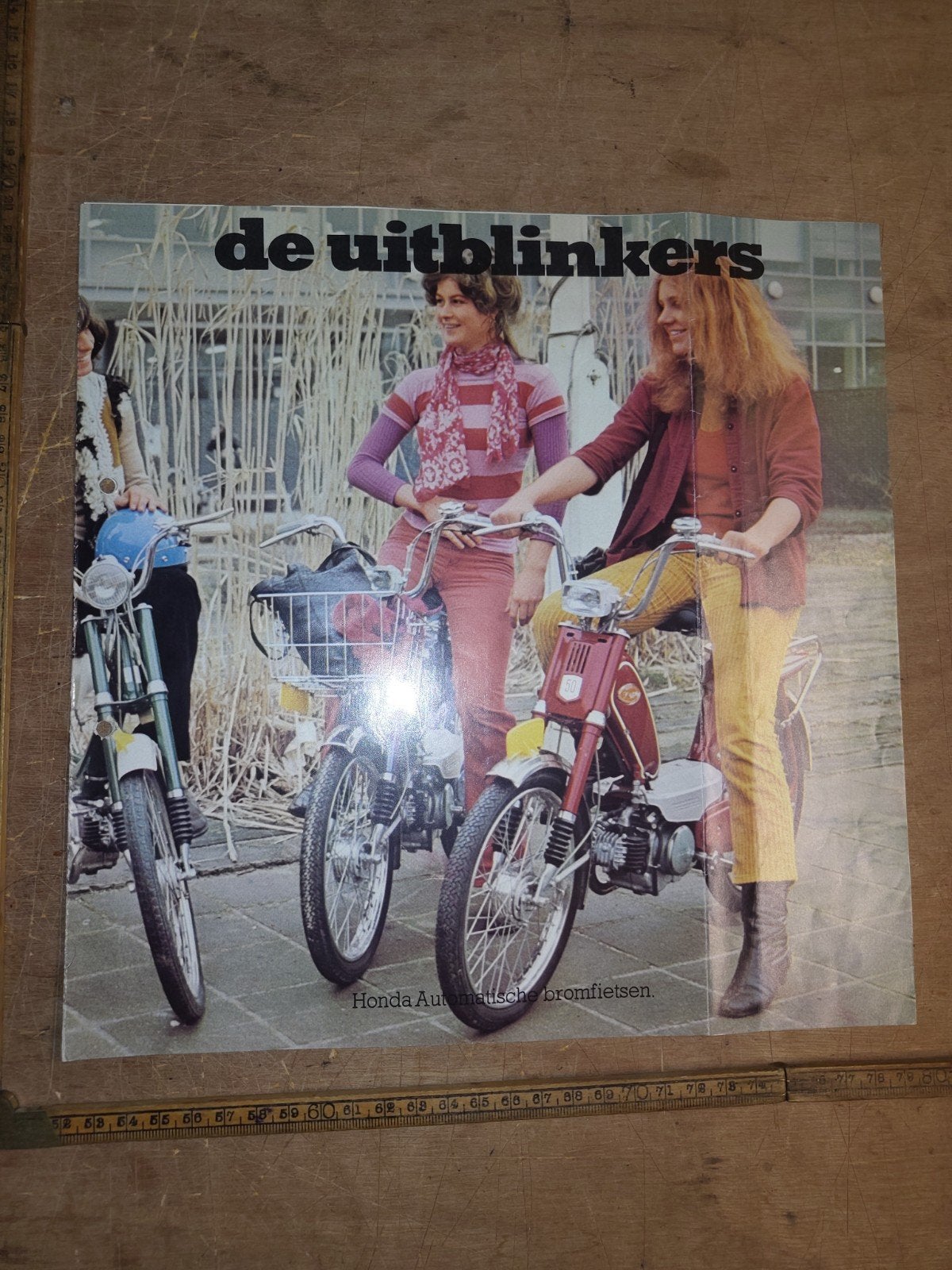 Reclame folder Honda 1975, Ophalen of Verzenden