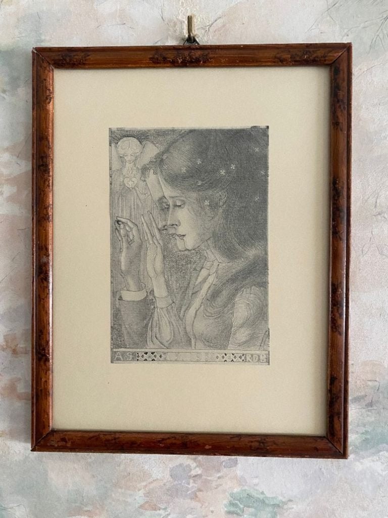 Oude  . Prent  Jan  Toorop  .  1906, Ophalen of Verzenden