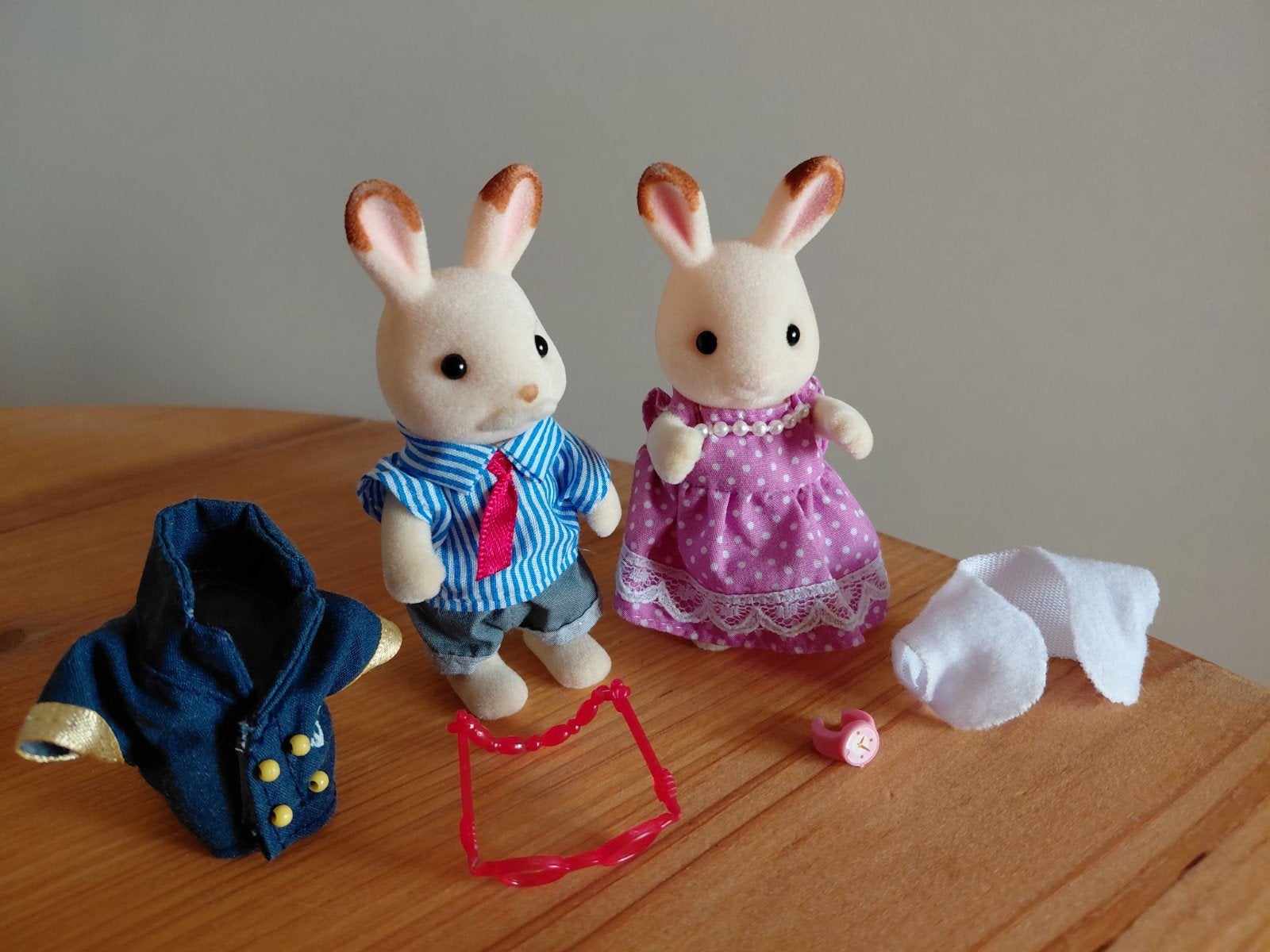 Sylvanian Families opa en oma, Ophalen of Verzenden, Zo goed als nieuw, Poppenhuis