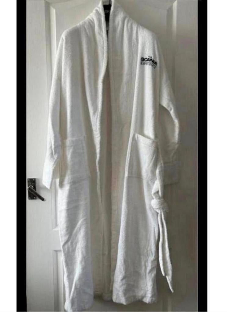 The SCANIA experience Official Merchandise Badjas XL XXL new, Kleding | Heren, Wit, Ophalen of Verzenden, H, H
