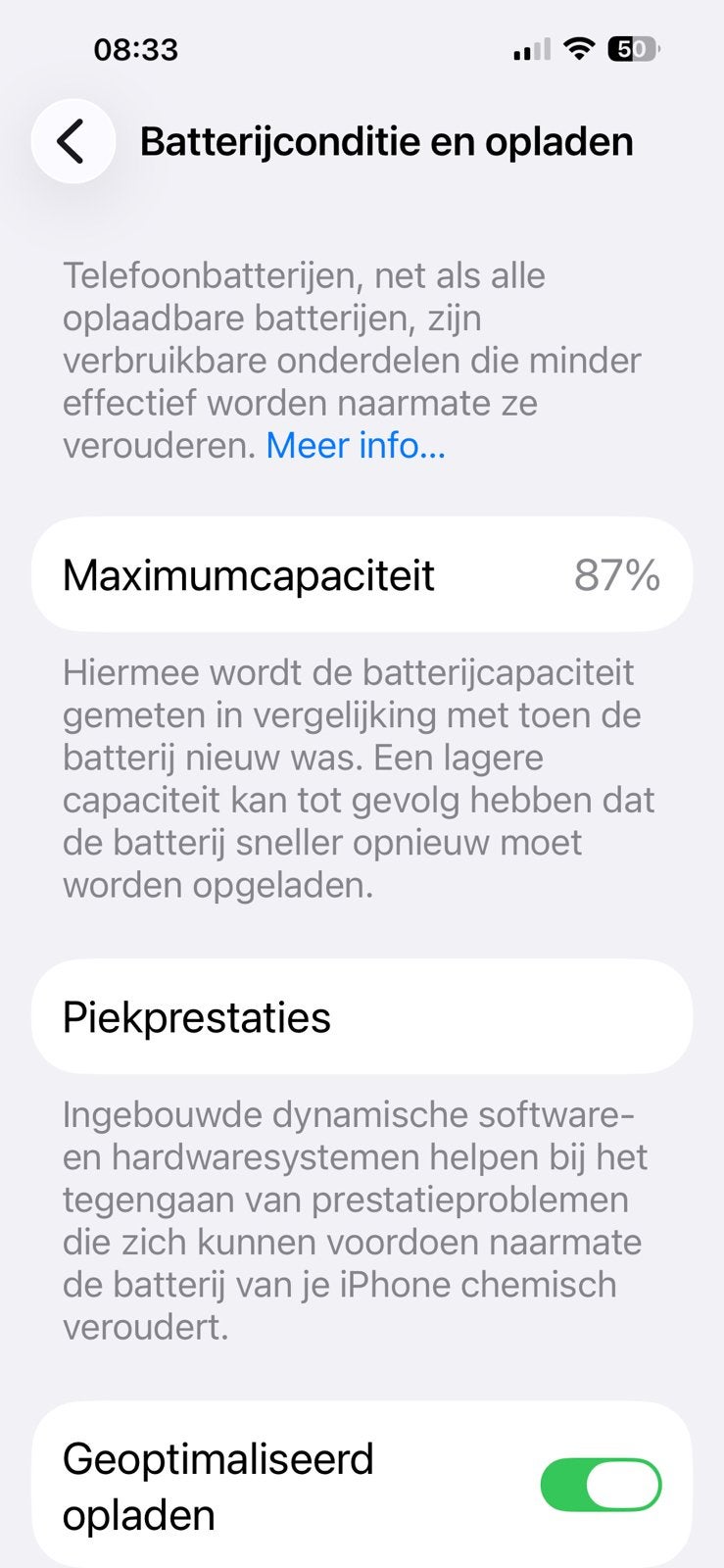Iphone 14 pro max 1TB, Telecommunicatie, Ophalen, Wit, 1 TB, Zo goed als nieuw