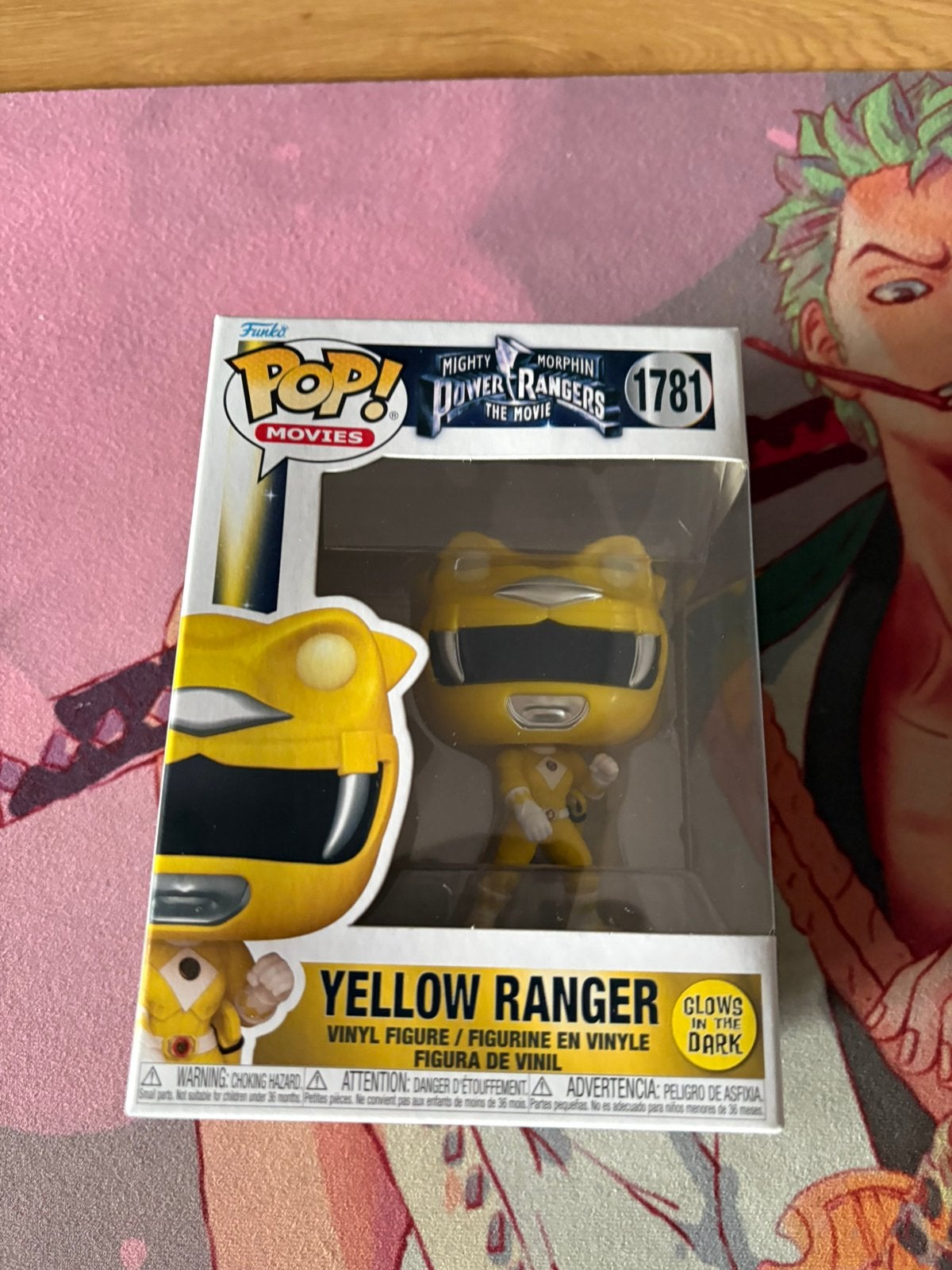 Yellow ranger Funko Pop #1781 Power Rangers, Funko Europe, Ophalen of Verzenden, Zo goed als nieuw, 4th floor, 1 Queen Caroline St, London W6 9YN, Verenigd Koninkrijk