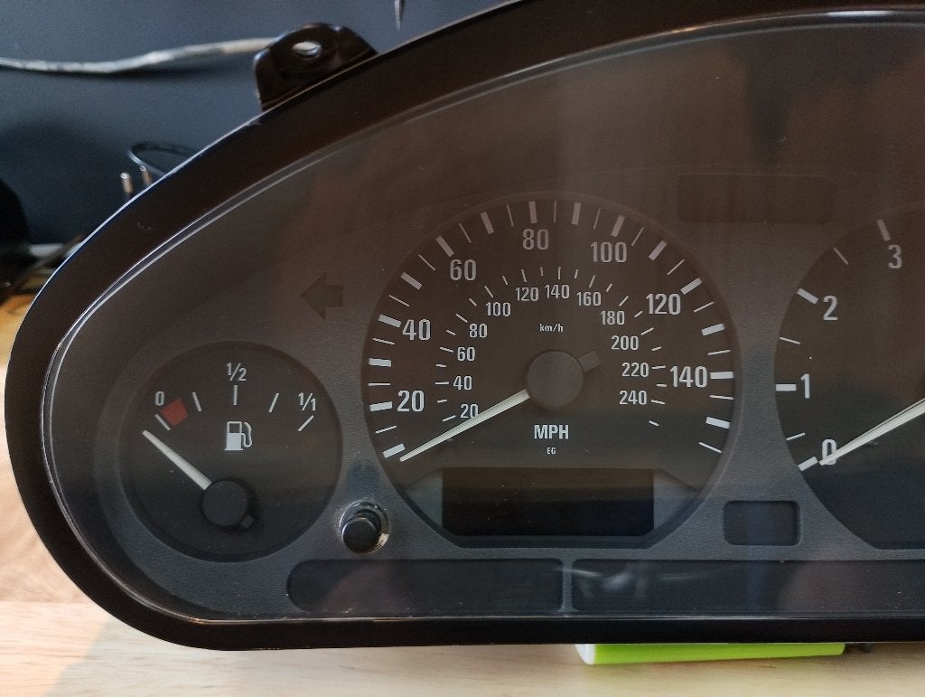 BMW Z3 E36 kilometerteller instrumentenpaneel VDO – werkend, Auto-onderdelen, Ophalen of Verzenden, Gebruikt, BMW