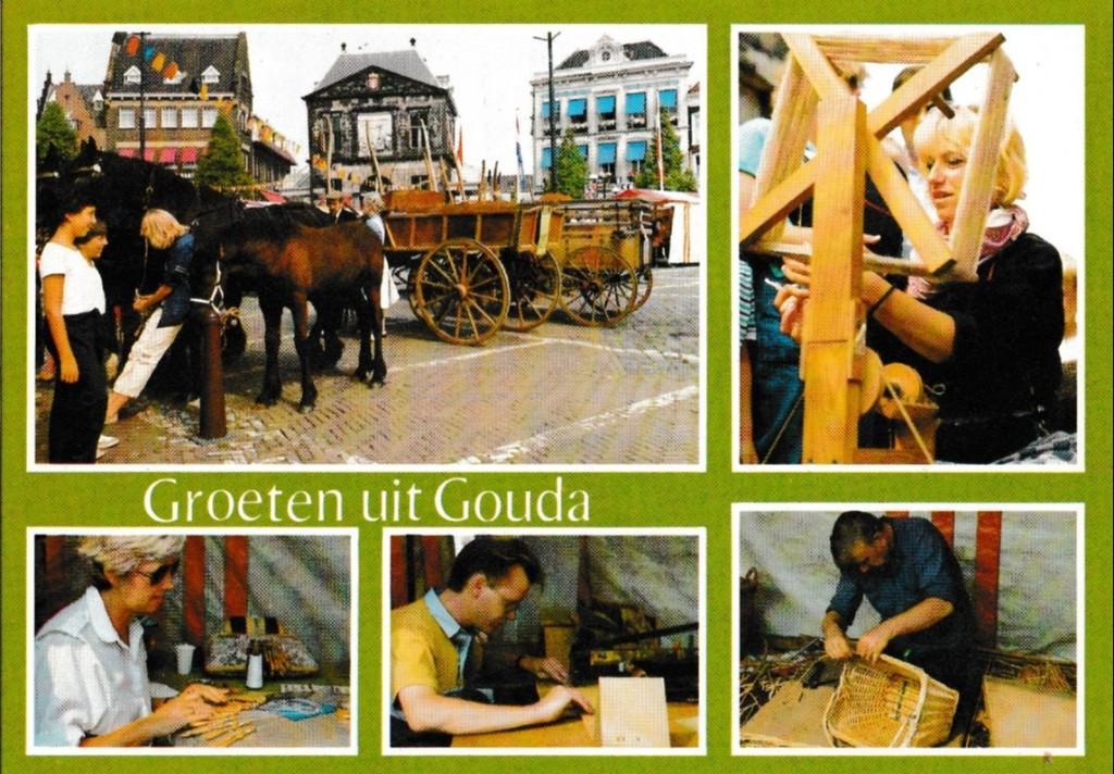 Gouda               265, Verzamelen, Ansichtkaarten | Nederland, Ophalen of Verzenden, Voor 1920, Zuid-Holland