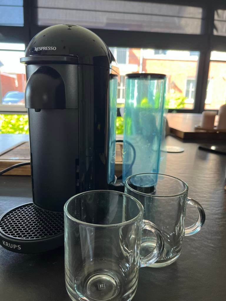 Krups Nespresso Vertuo plus Koffiezetapparaat, Koffiemachine, Ophalen of Verzenden, Zo goed als nieuw, 1 kopje