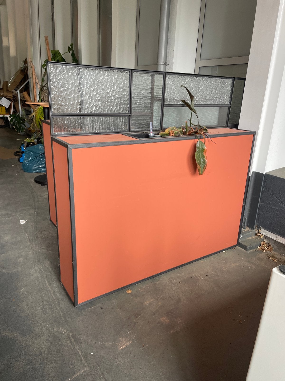 Stijlvolle Roomdivider met Geïntegreerde Plantenbak, Ophalen of Verzenden, Gebruikt