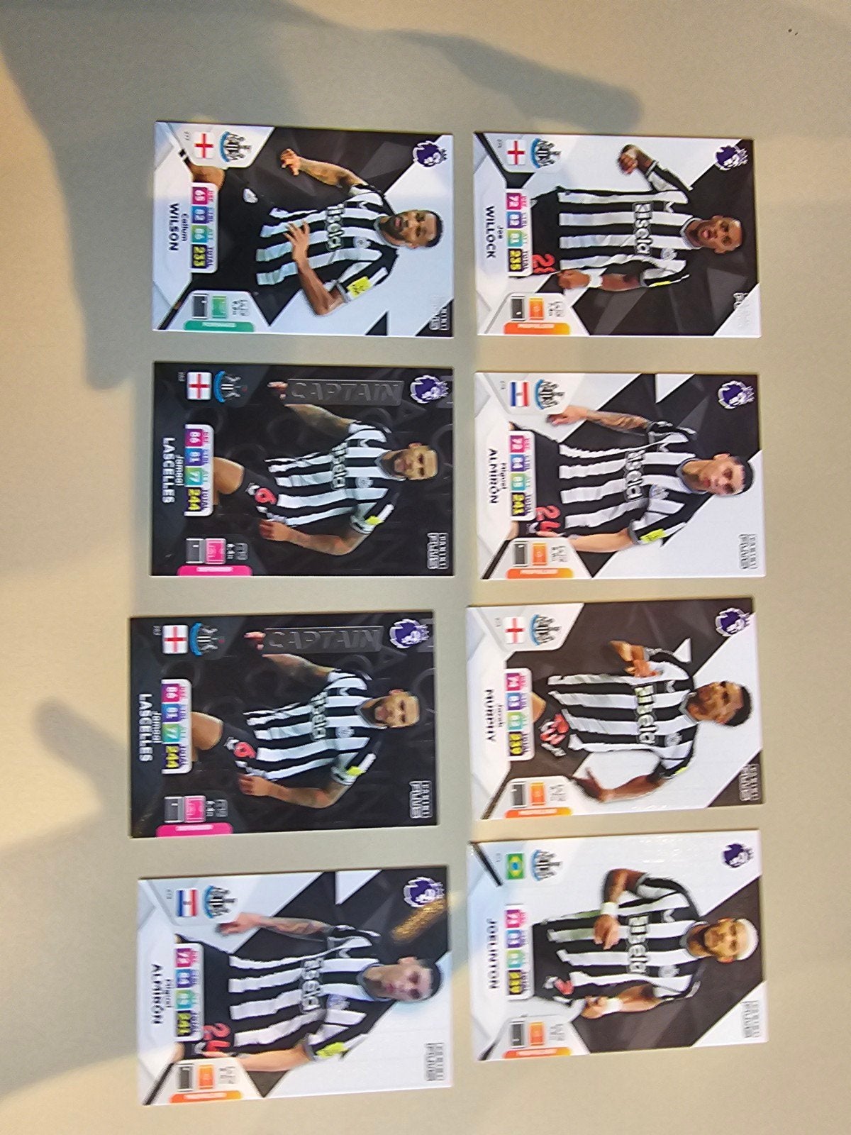 Voetbal Spelerskaarten Newcastle United - Diverse Spelers, Ophalen of Verzenden, Nieuw, Buitenlandse clubs, Spelerskaart