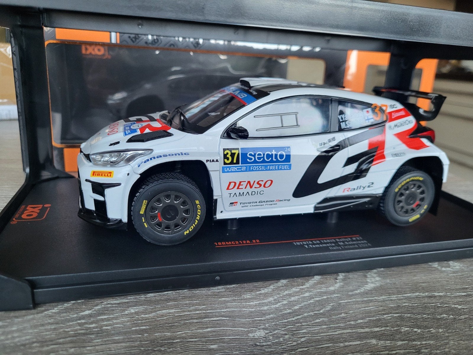 Toyota Yaris WRC GR schaal 1:18, Ophalen of Verzenden, Zo goed als nieuw, Overige merken
