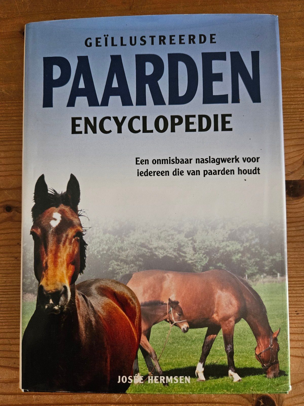 Geïllustreerde Paarden Encyclopedie - Josée Hermsen, Ophalen of Verzenden, Zo goed als nieuw, Josée Hermsen