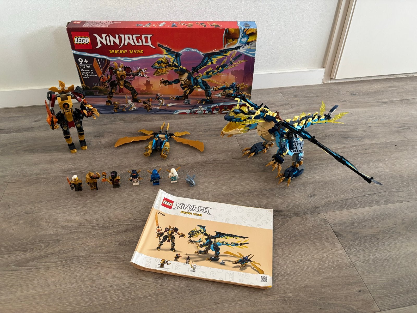 Lego Ninjago 71796 Elementaire Draak vs. De Keizerin Mech, Ophalen, Lego, Zo goed als nieuw, Compleet