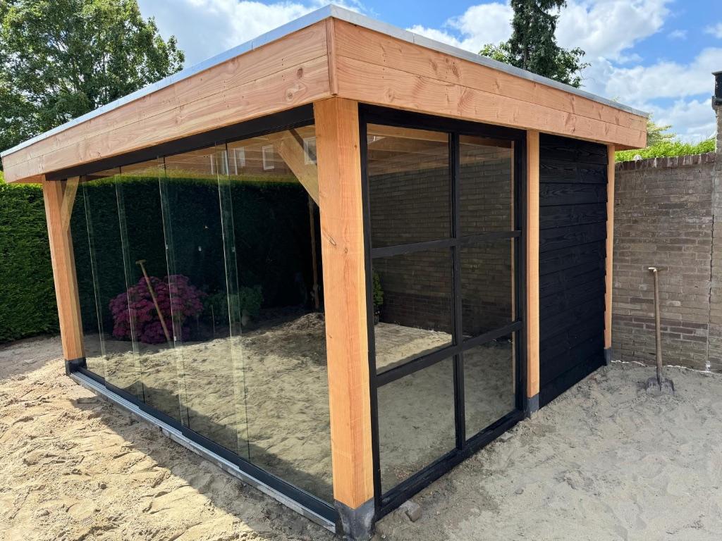 Douglas overkappingen nú aantrekkelijk geprijsd!, Tuin en Terras, Overkappingen, Ophalen, Nieuw, Veranda