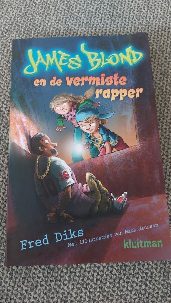 James Blond en de vermiste rapper - Fred Diks, Ophalen of Verzenden, Zo goed als nieuw, Fred Diks, Fictie algemeen