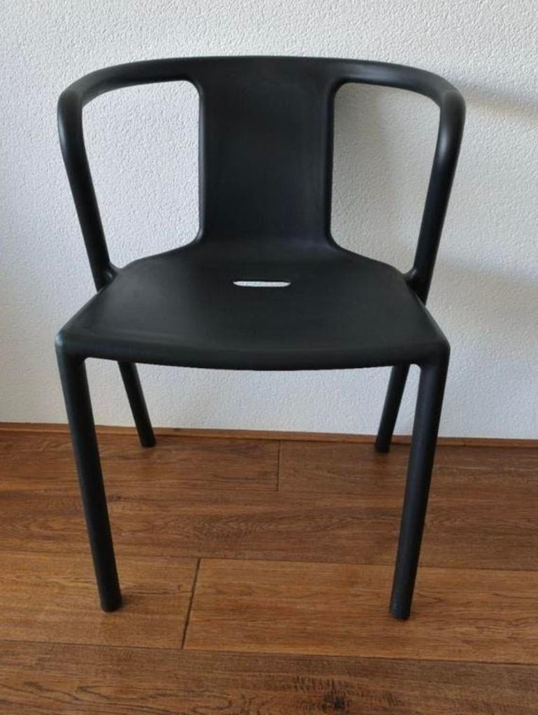 Muubs stoel - Zwart kunststof, Ophalen, Kunststof, Gebruikt, Zwart