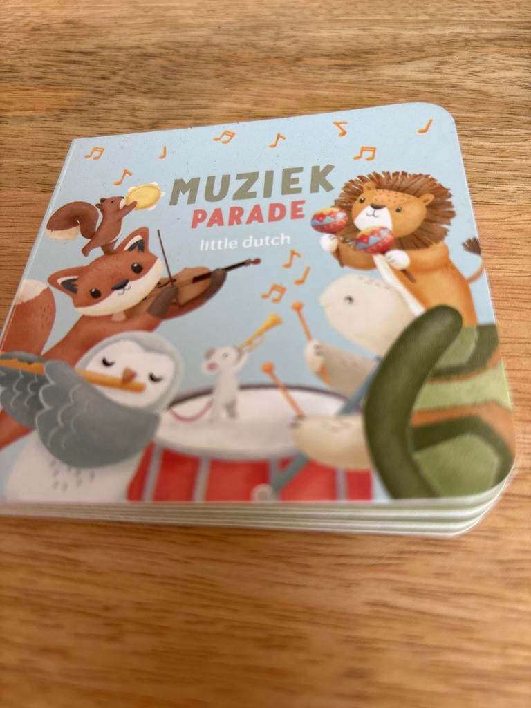 Nieuw Little Dutch Muziek Parade mini boekje, Ophalen of Verzenden, Nieuw, 0 tot 6 maanden
