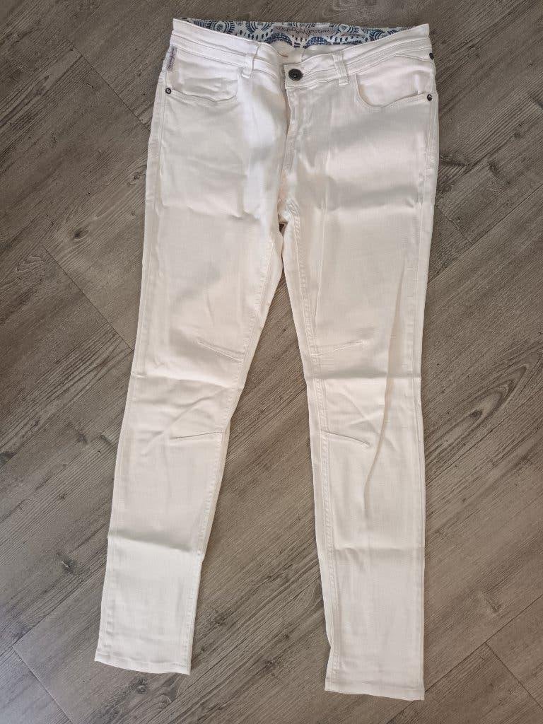 Creme spijkerbroek jeans broek Dept Denim W31 W 31 Aries, Kleding | Dames, Wit, Ophalen of Verzenden, Zo goed als nieuw, W30 - W32 (confectie 38/40)