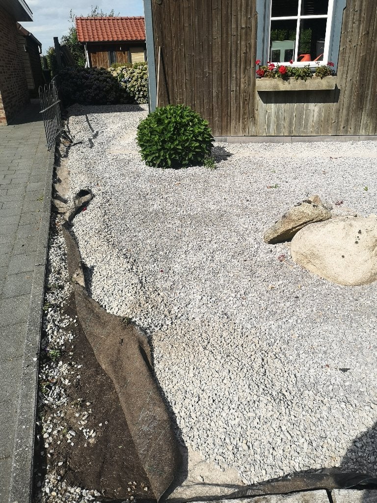 Grind/split lichtgrijs, Tuin en Terras, Grind, Keien en Split, Ophalen, Gebruikt, Grijs