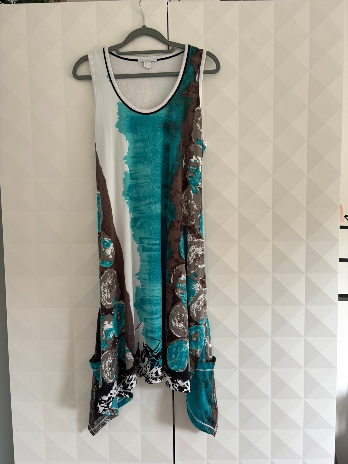 Dolce Vita jurk maat 42 nieuwstaat, Blauw, Maat 42/44 (L), Ophalen of Verzenden, Zo goed als nieuw