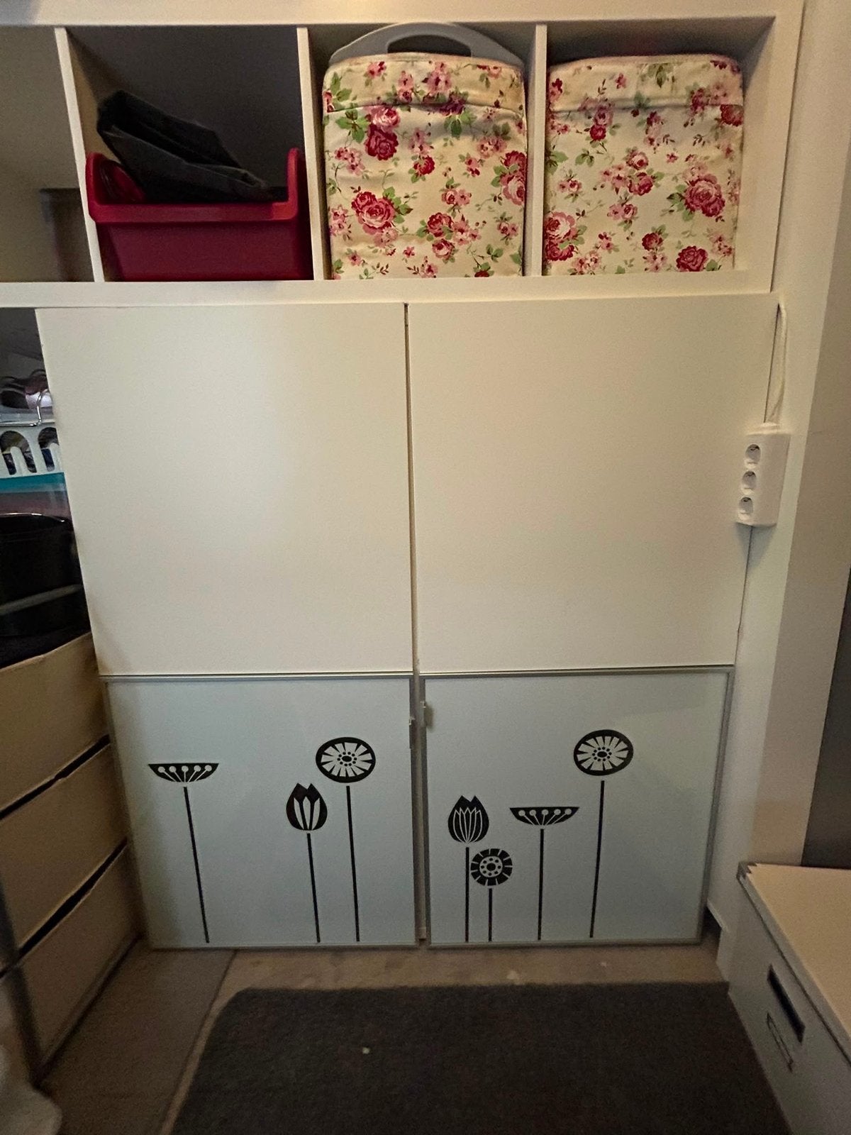 Ikea kast met deuren en planken 128x120x40cm, Huis en Inrichting, Kasten | Kledingkasten, Ophalen, Gebruikt, 50 tot 100 cm, 150 tot 200 cm