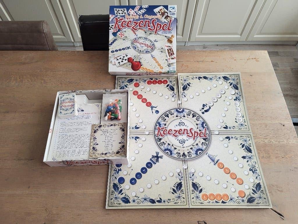 spel Keezenspel, Hobby en Vrije tijd, Gezelschapsspellen | Bordspellen, Vijf spelers of meer, Ophalen of Verzenden, Zo goed als nieuw
