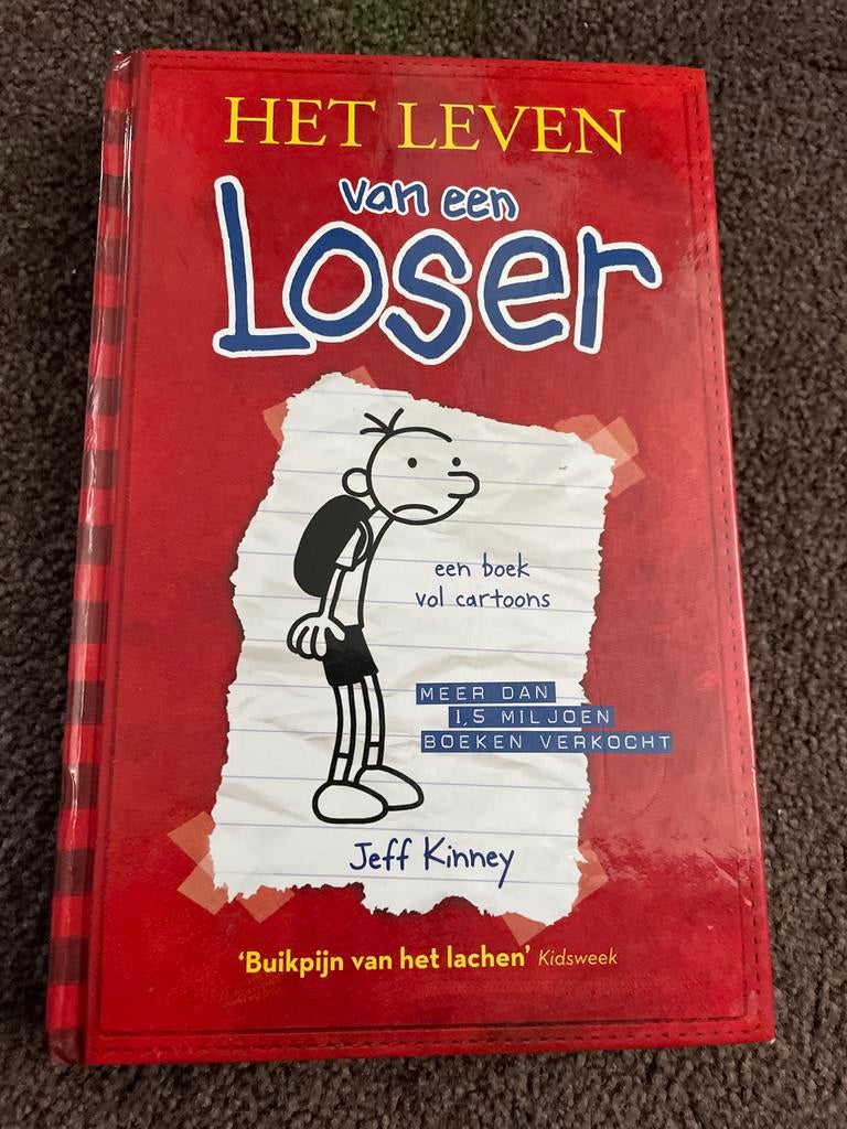 Het Leven van een Loser - Jeff Kinney, Ophalen of Verzenden, Zo goed als nieuw, Fictie algemeen