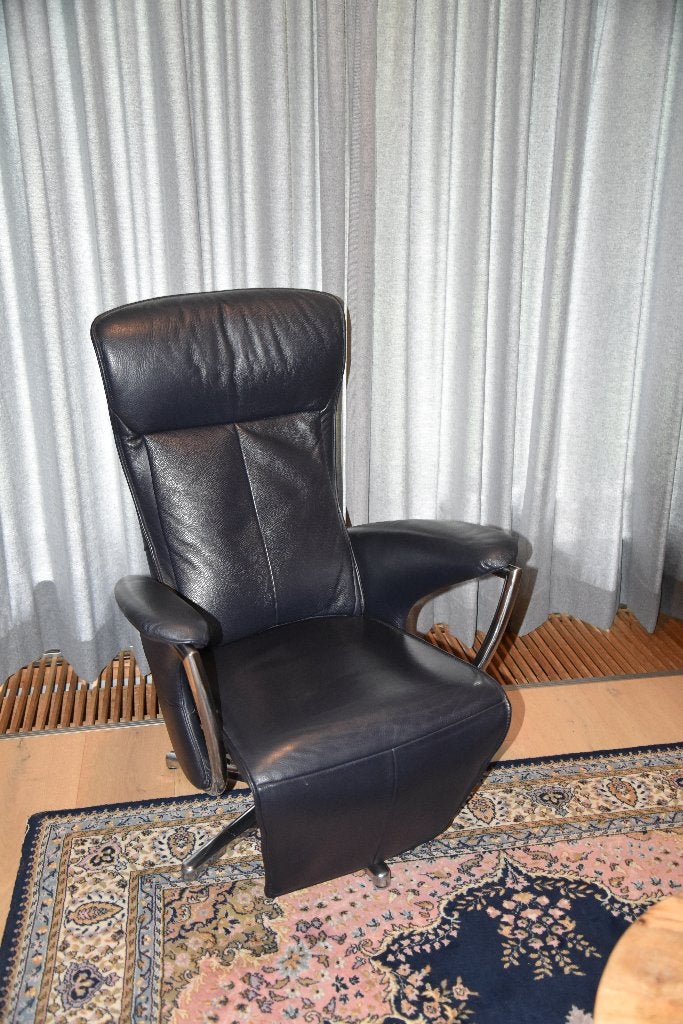 Lederen Relaxstoel, Ophalen, Gebruikt, Minder dan 75 cm, Design