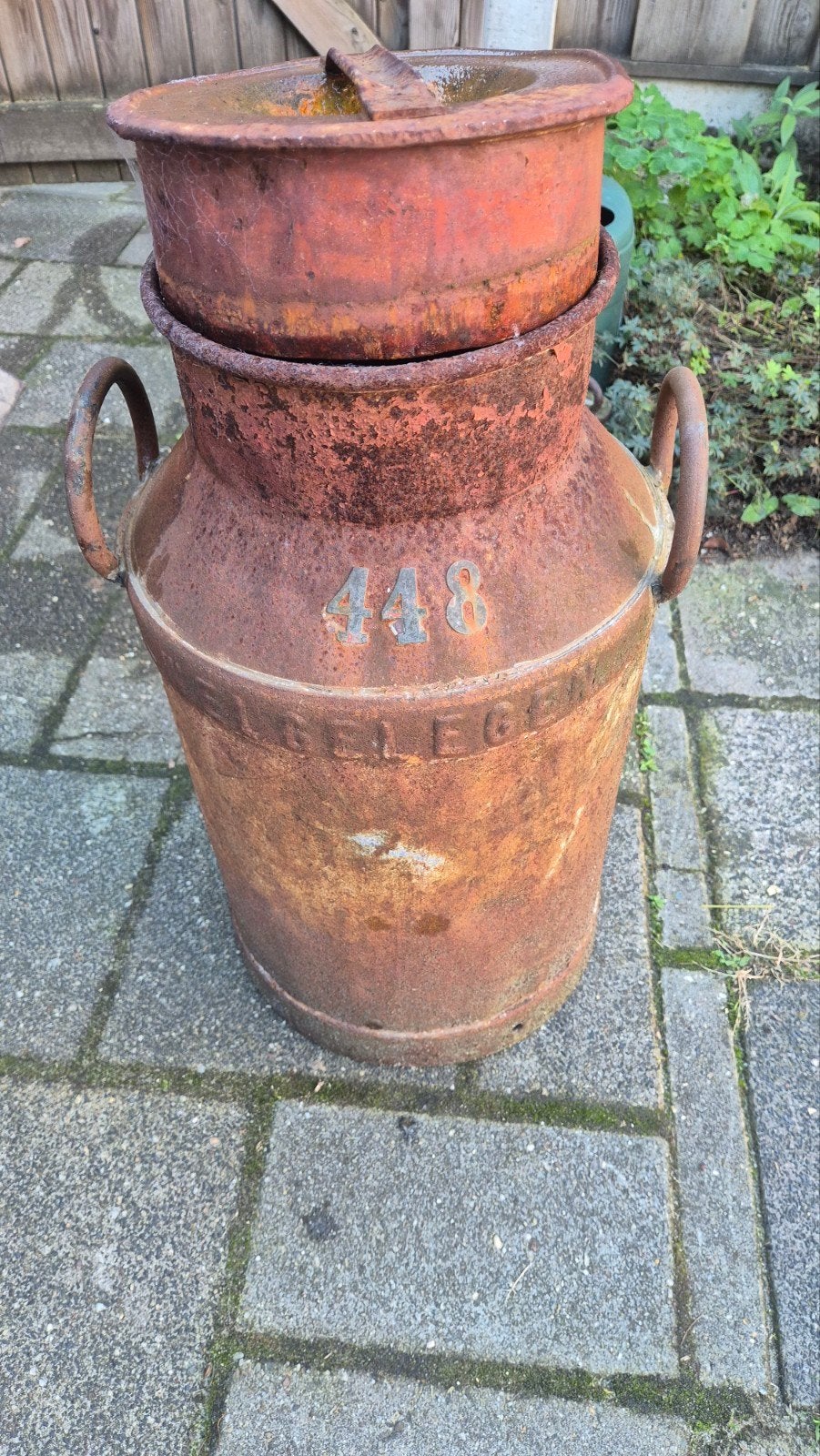 melkbus, Tuin en Terras, Ophalen