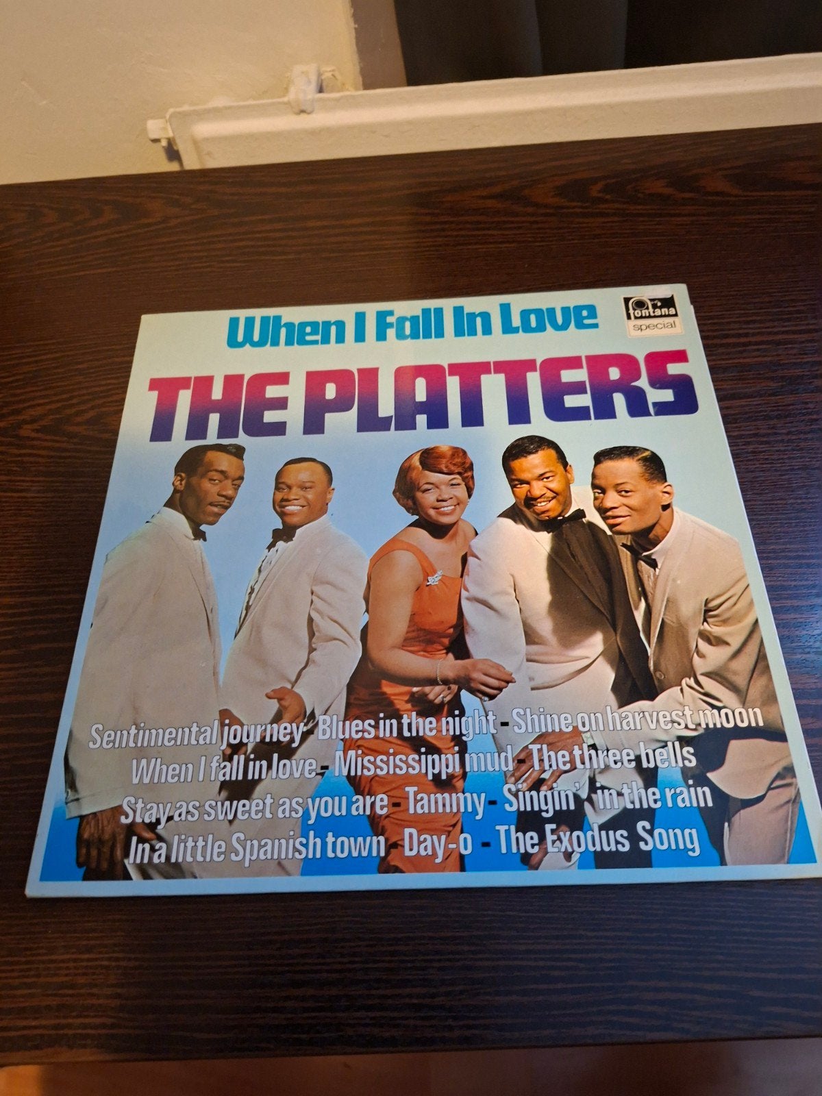 The platters lp / when i fall in love, Ophalen of Verzenden, Zo goed als nieuw, 12 inch