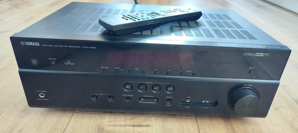 Yamaha HTR-4066 AV Receiver met afstandsbediening, Ophalen, Yamaha, Zo goed als nieuw, 60 tot 120 watt