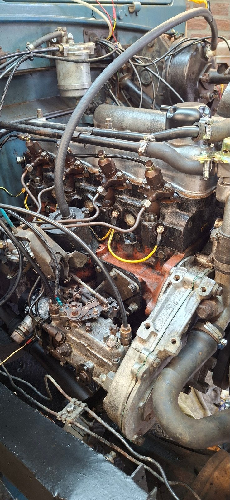 Gezocht land rover 2.5 NA dieselmotor defender/series 90/110, Ophalen of Verzenden, Land Rover