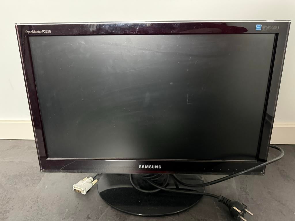 Samsung syncmaster P2250 monitor, Computers en Software, Monitoren, Ophalen, Gebruikt, VGA, Overige resoluties