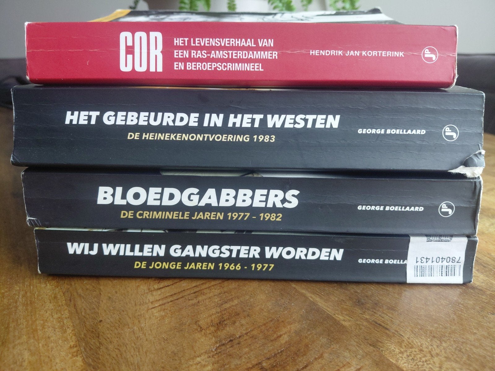 George Boellaard - Wij willen gangster worden.Bloedgabbers., Ophalen of Verzenden, Zo goed als nieuw, George Boellaard