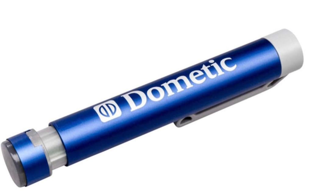 DOMETIC GASCHECKER GC100 hoe vol is de gasfles?, Caravans en Kamperen, Koelboxen, Ophalen of Verzenden, Gebruikt, Elektrisch