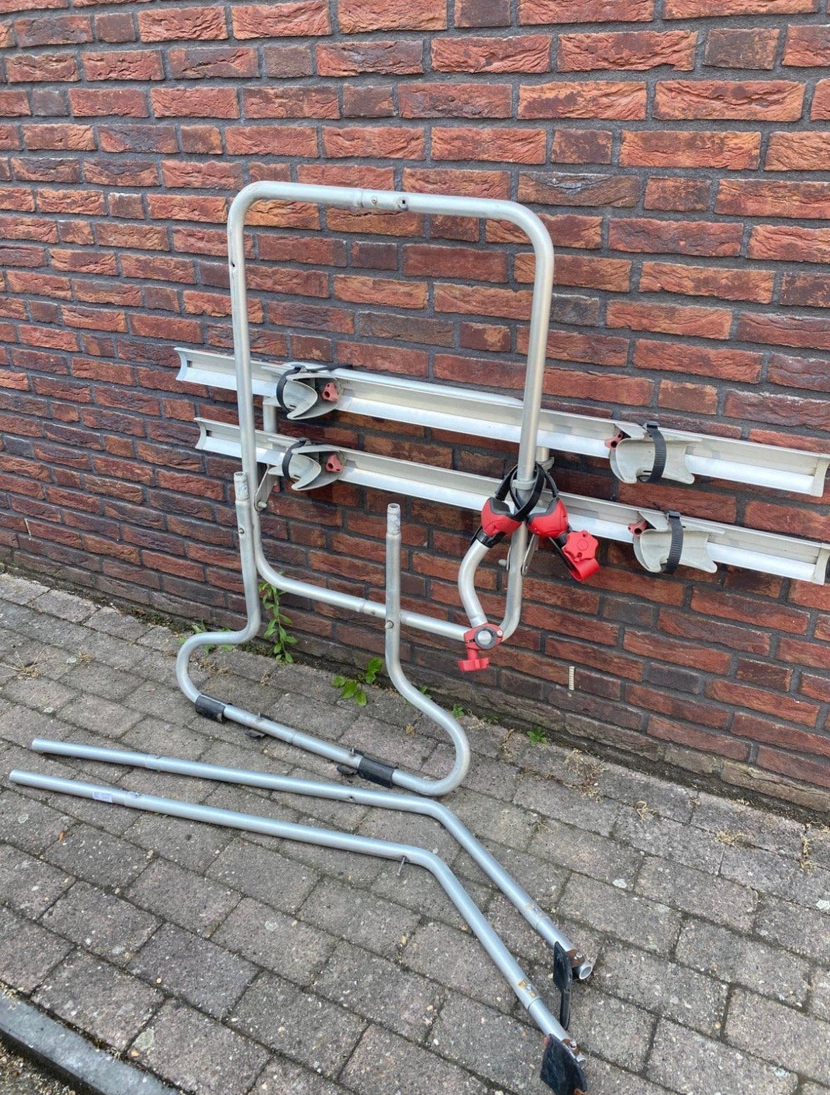 Fiamma carry bike Vw t4 d fietsendrager, Ophalen, 2 fietsen, Gebruikt, Achterklepdrager