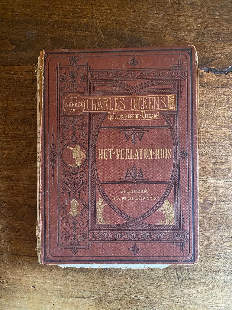 Het verlaten huis Charles Dickens 1880 *Nous deux*, Ophalen of Verzenden, Charles Dickens