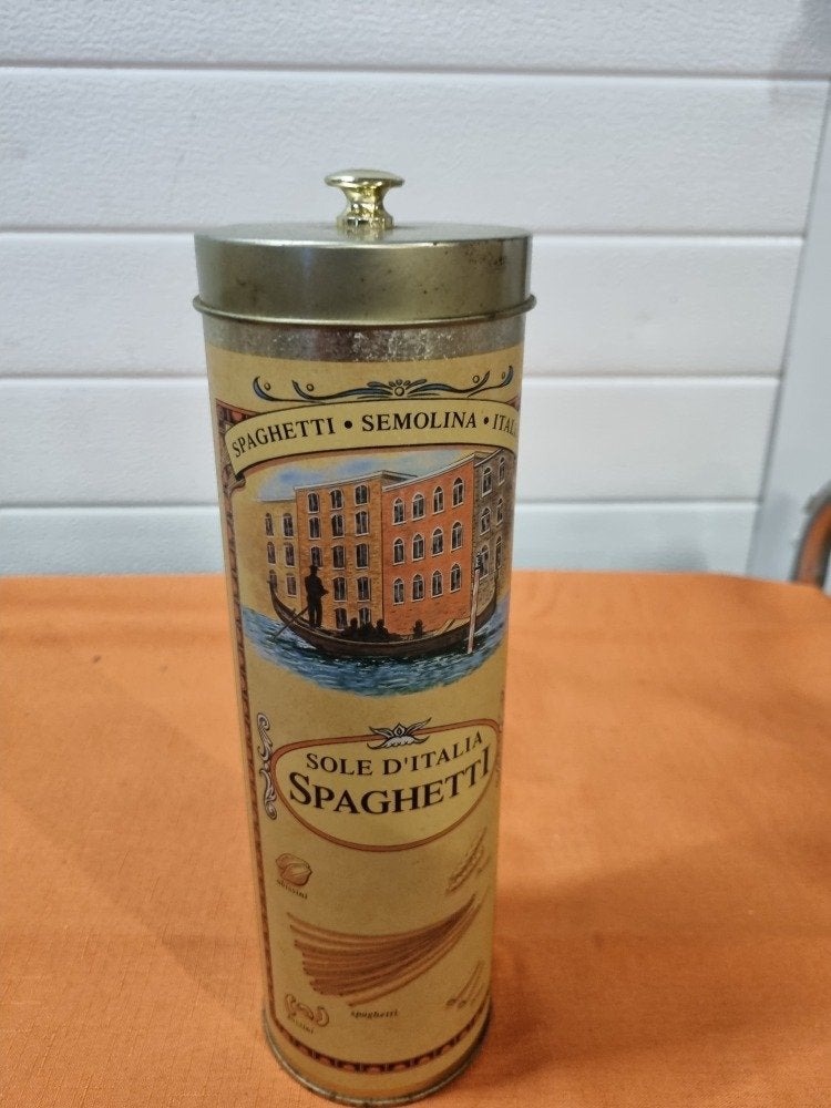 spaghetti blik sole dítalia vintage, Verzamelen, Ophalen of Verzenden