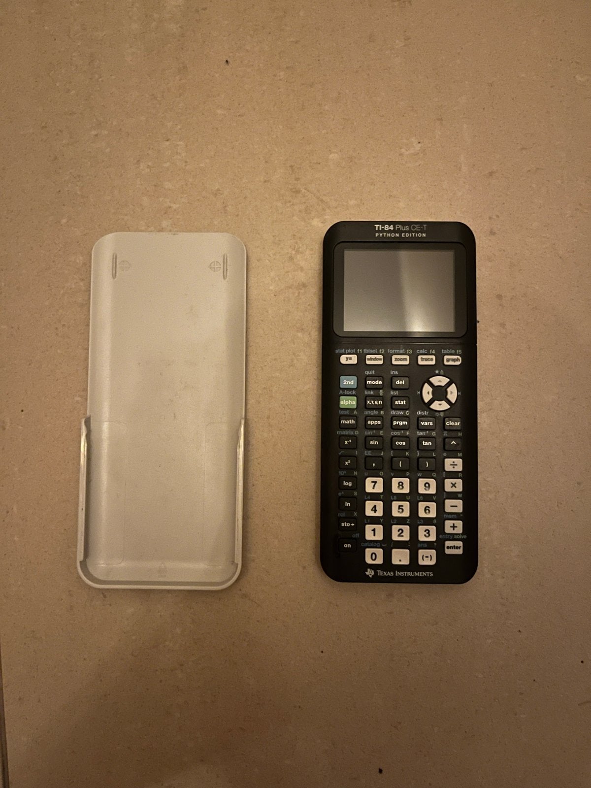 Grafische rekenmachine (TI-84 Plus CE-T) python edition, Diversen, Ophalen of Verzenden, Grafische rekenmachine, Zo goed als nieuw