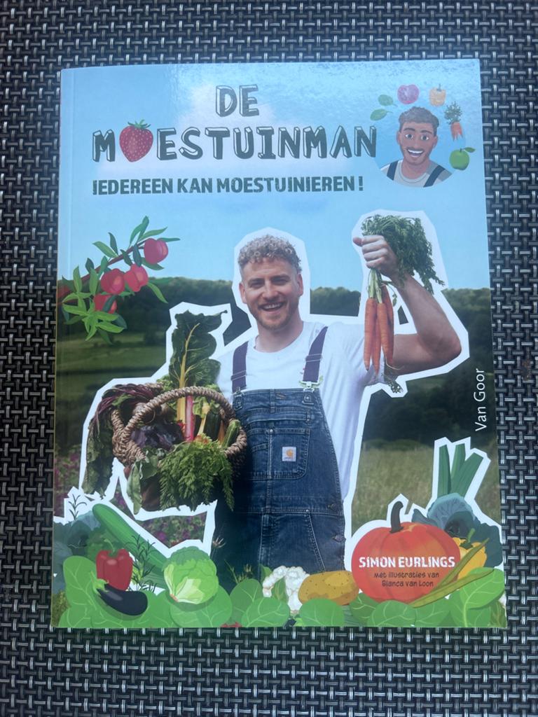 De Moestuinman: Iedereen kan moestuinieren!, Ophalen of Verzenden, Zo goed als nieuw