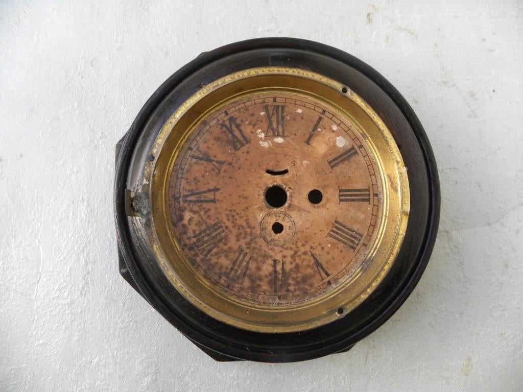 Lege klokkast Waterbury Clocks, Antiek en Kunst, Antiek | Klokken, Ophalen of Verzenden