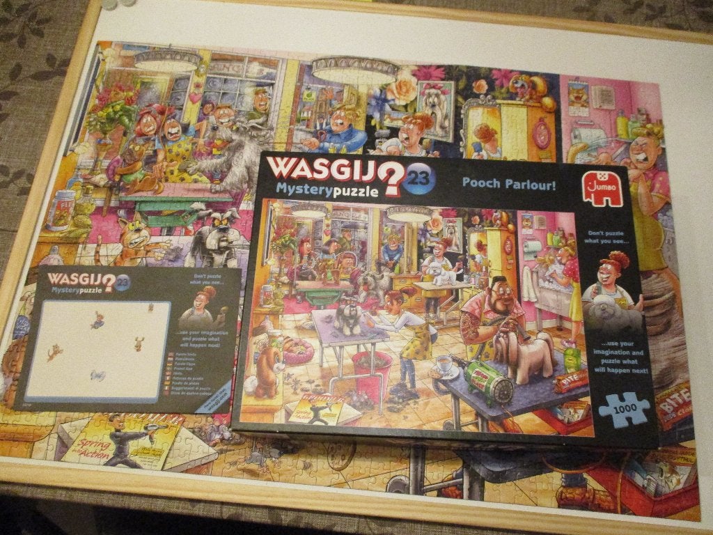 Jumbo Wasgij Mystry Puzzle no 23, Ophalen of Verzenden, 500 t/m 1500 stukjes, Zo goed als nieuw, Legpuzzel