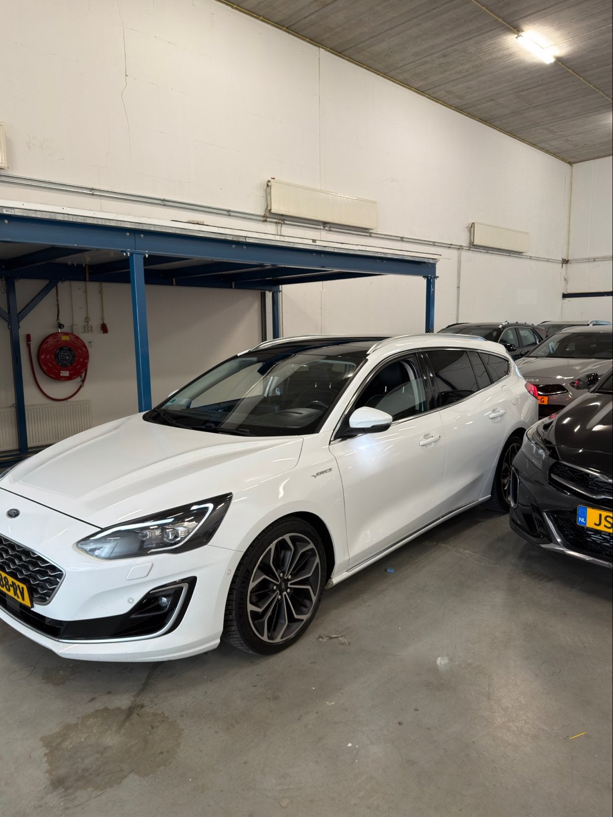 Ford Focus 2.0 Ecoblue 150pk 2019 Wit, Euro 5, Zwart, 4 cilinders, Wit