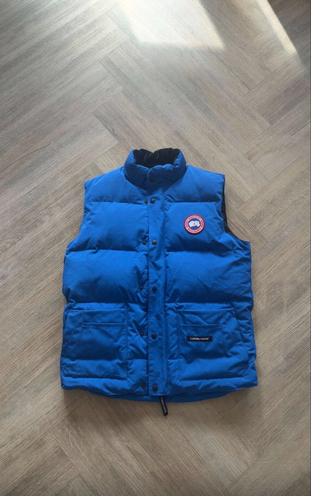 Canada Goose bodywarmer blauw, Ophalen of Verzenden, Nieuw, Maat 46/48 (XL) of groter, Blauw