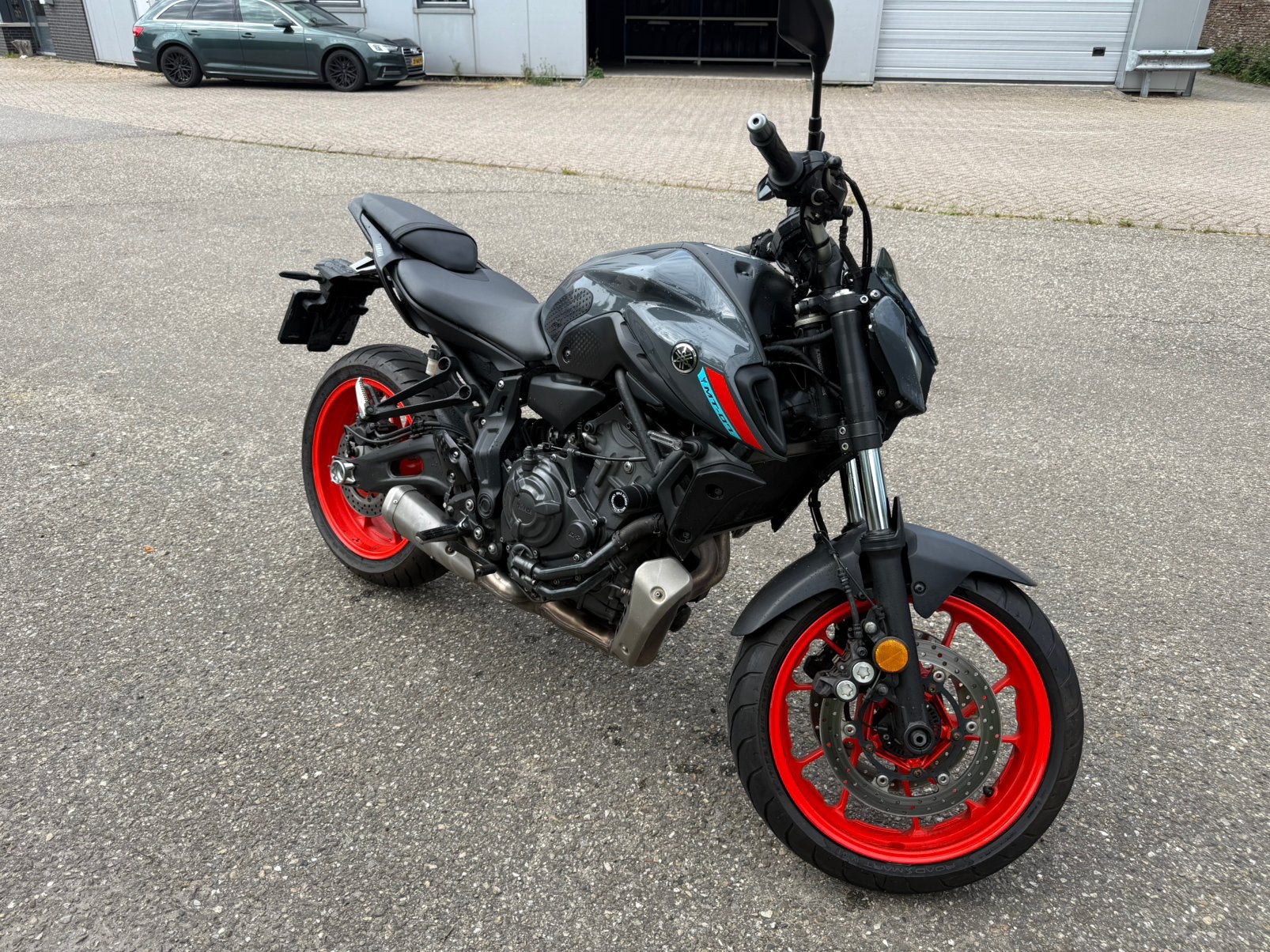 Yamaha MT-07 nardo grey, 2 cilinders, Gebruikt, Particulier, Meer dan 35 kW